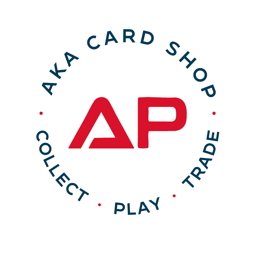AKA CARD SHOP · COLLECT · PLAY · TRADE